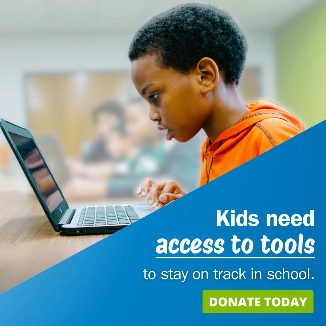 Homework can&rsquo;t wait and neither can kids. 💙

Club provides the tools, guidance, and encouragement kids need to stay on track in school.

This year, as we celebrate 25 years of impact, your gift is doubled thanks to Think Bank. Give the gift of
