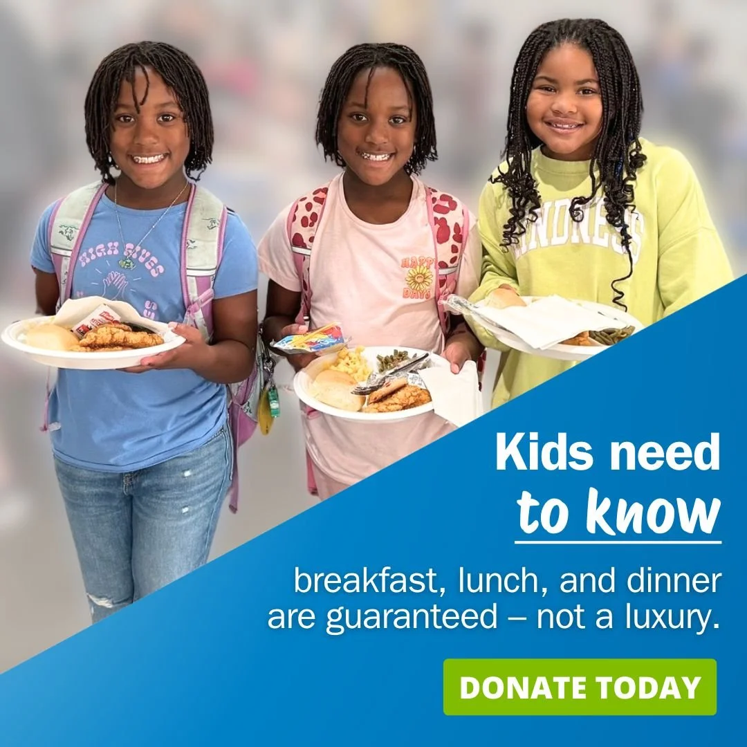 Every child deserves to not worry about their next meal. 💙

At Club, we make sure a warm meal is available every day.

As we celebrate 25 years of impact, your gift is doubled thanks to Think Mutual Bank. You are feeding twice as many kids when you 