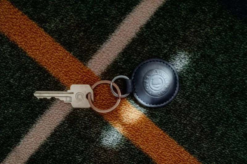 key with hotel clermont keychain