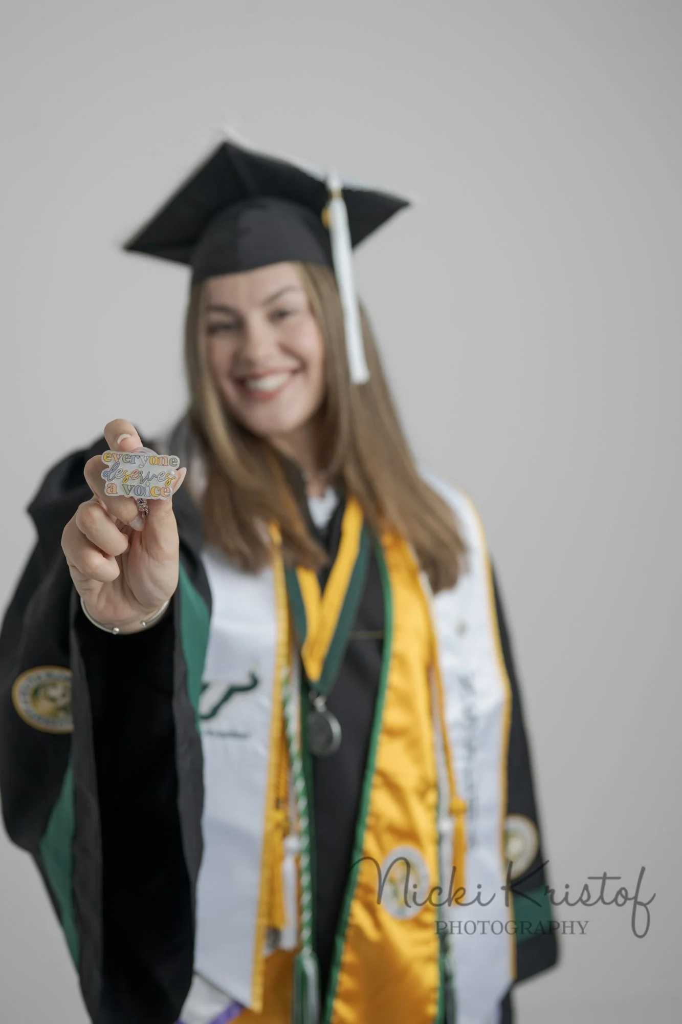 Davie, Florida Senior Portraits Studio Session Broward County, FL Boca Raton, Weston, Wellington, Palm Beach, West Palm Beach, Florida Cap and gown