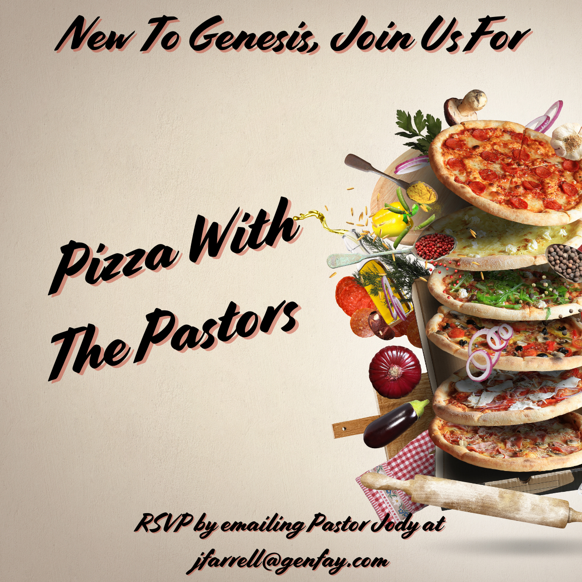 Pizza With The Pastors