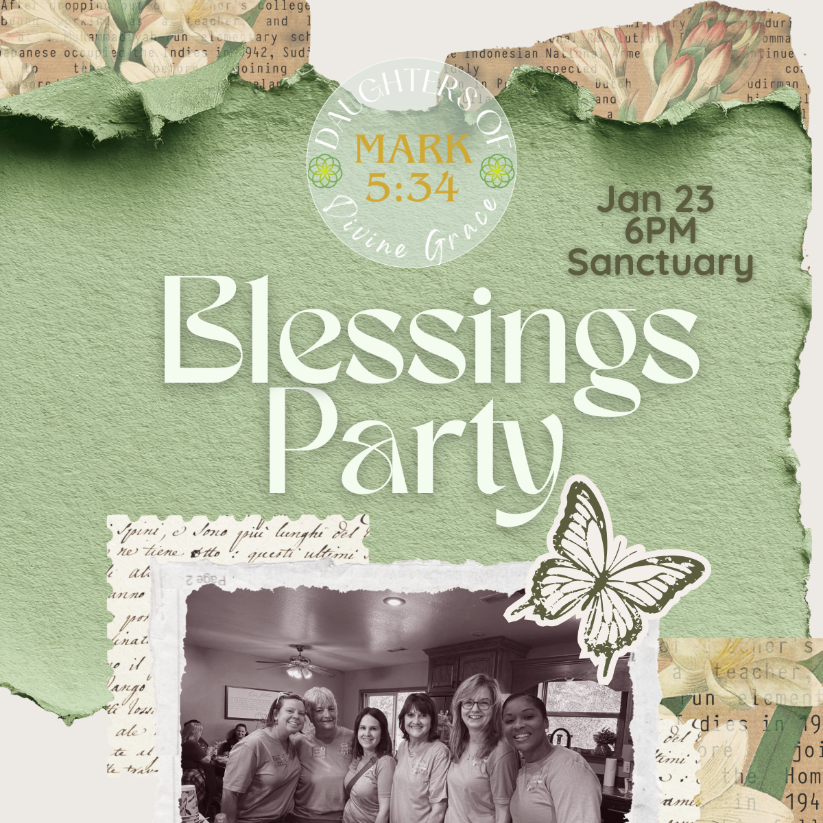 Daughters of Divine Grace - Blessings Party
