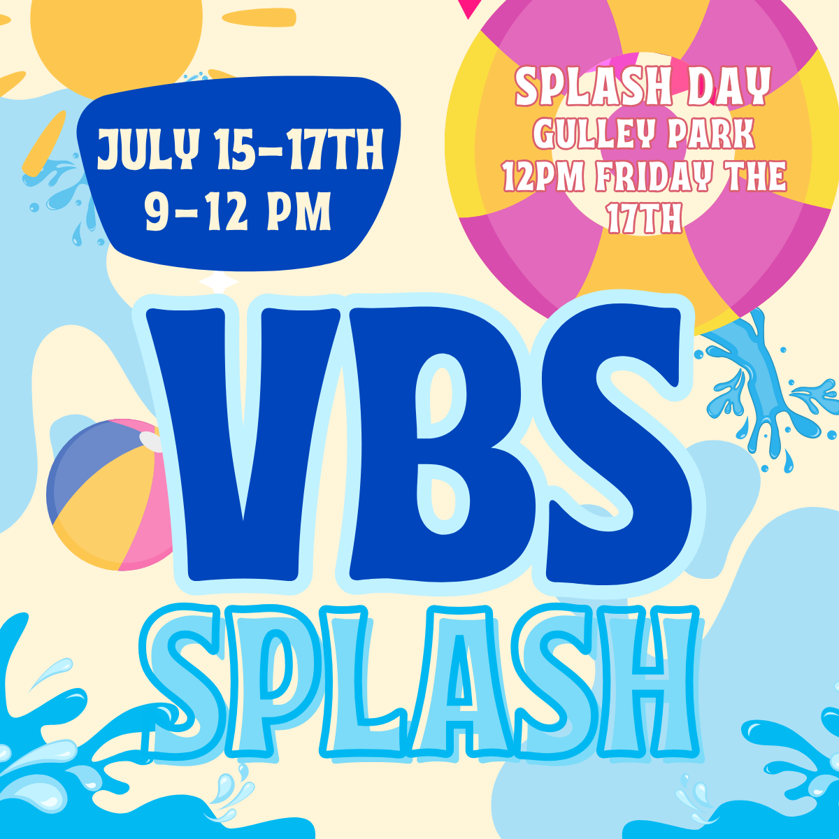 VBS SPLASH