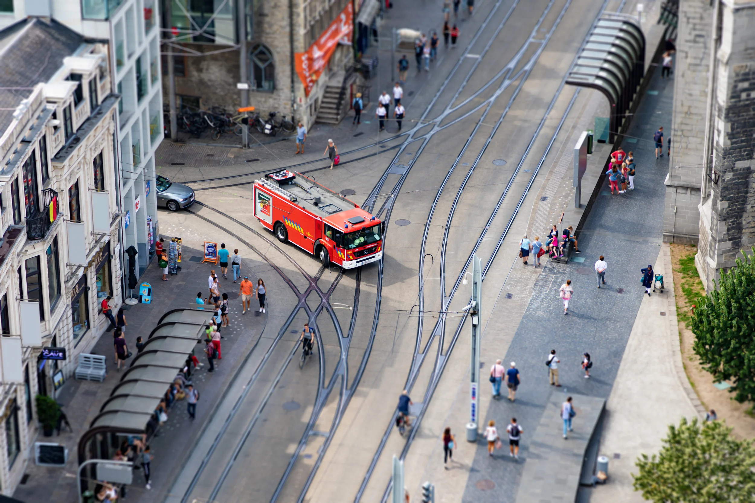 Hoping to Spark Joy, Firefighters Conduct Birthday Drive-Bys