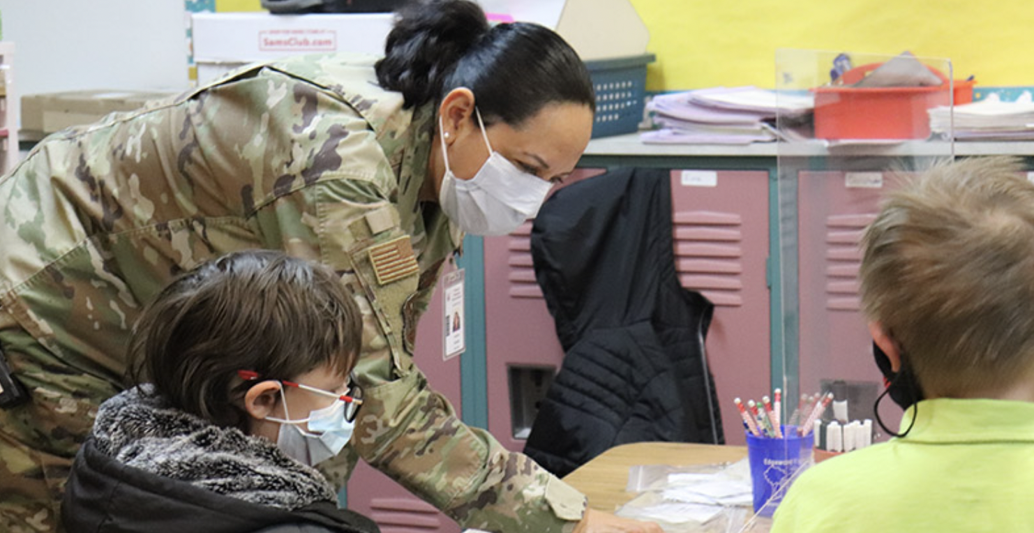 ‘Fulfilling the Mission’: More Than 70 New Mexico National Guard Members Step in as Substitute Teachers to Keep Schools Open