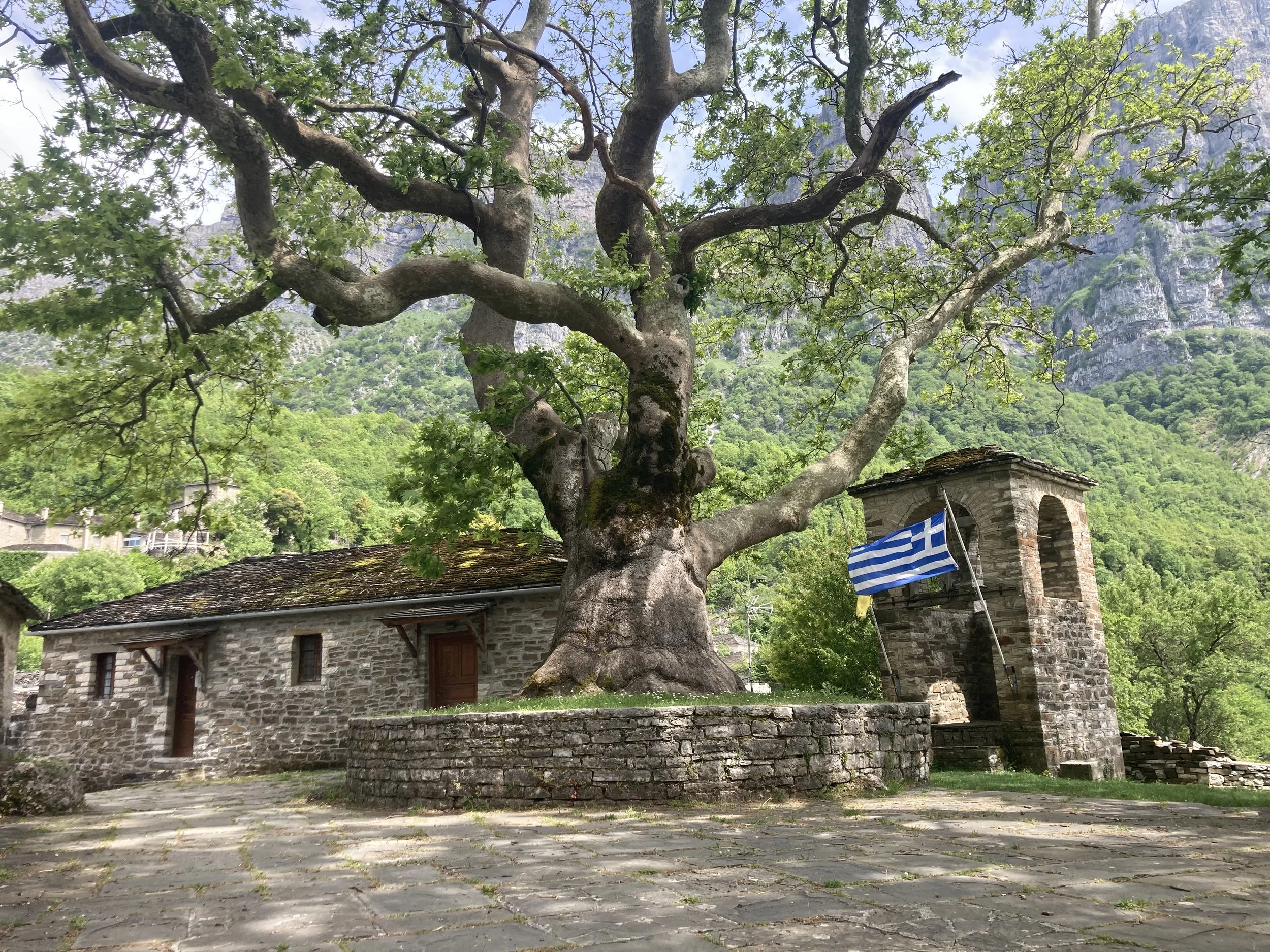 A hiking trail linking 46 ancient Greek villages