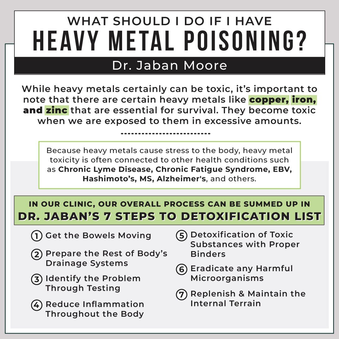 This past week we&rsquo;ve been discussing heavy metal toxicity, and now some of you may be wondering if you or a loved one could have it. While heavy metals certainly can be toxic, it&rsquo;s important to note that there are certain heavy metals lik