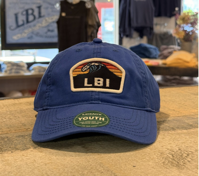 LBI | Youth Blue Legacy Hat with Wave Patch