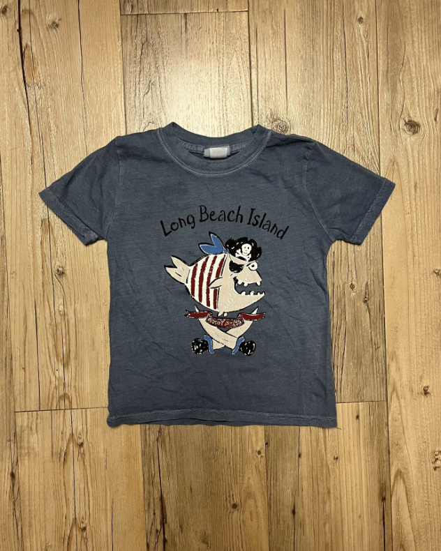 LBI | Youth Tee with Pirate Shark
