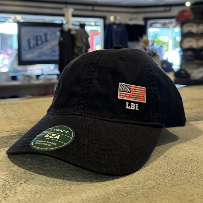 LBI | Adult Legacy Hat with Offset Flag