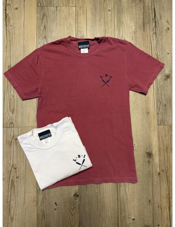 LBI | Adult Short Sleeve Tee with Embroidered X-Oars