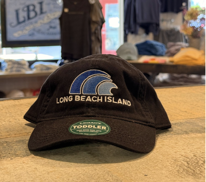 LBI | Toddler Navy Legacy Hat with Waves