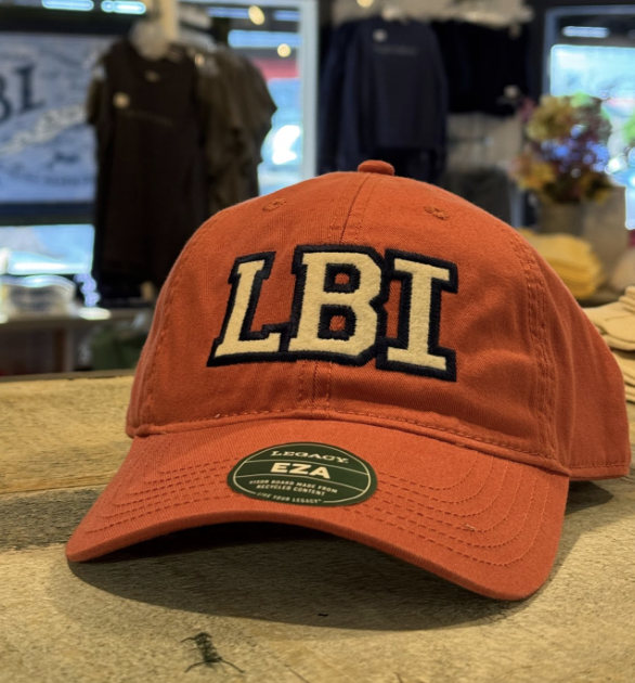 LBI | Adult Legacy Red Hat with Initials