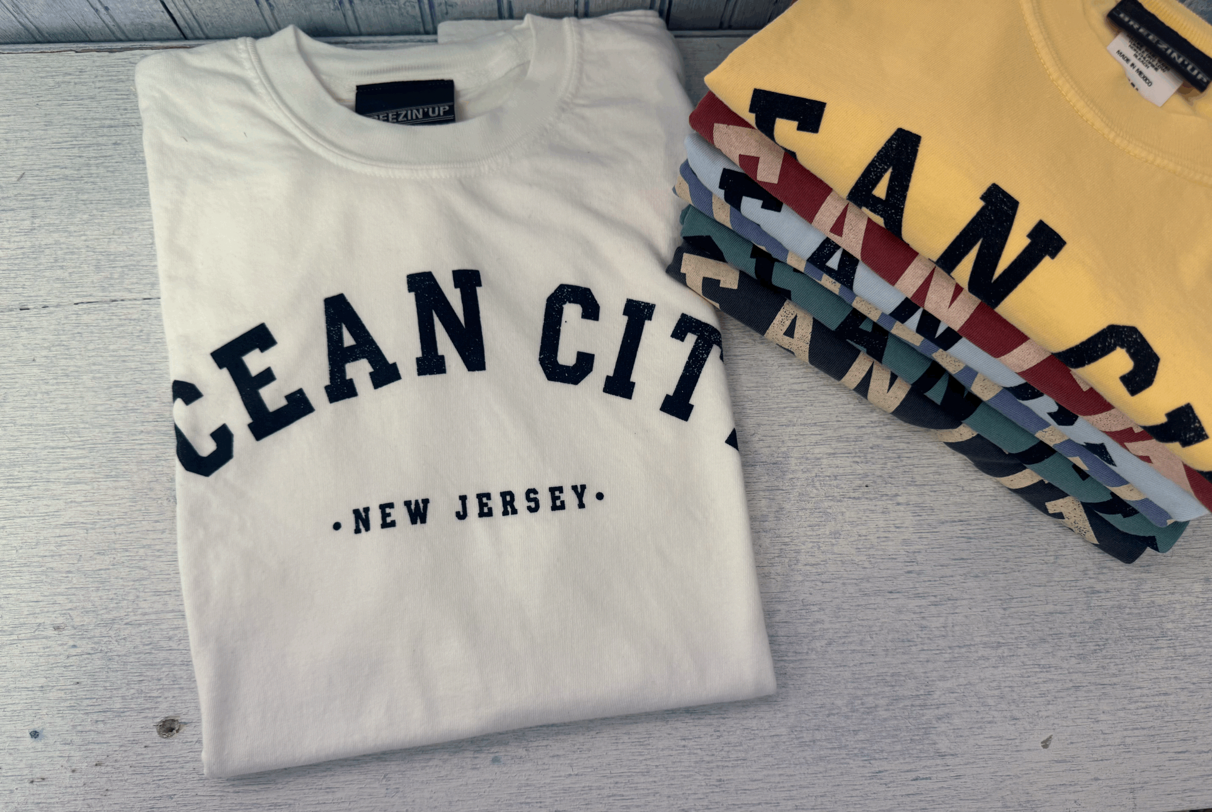 Ocean City | Classic Adult Tee with Town name