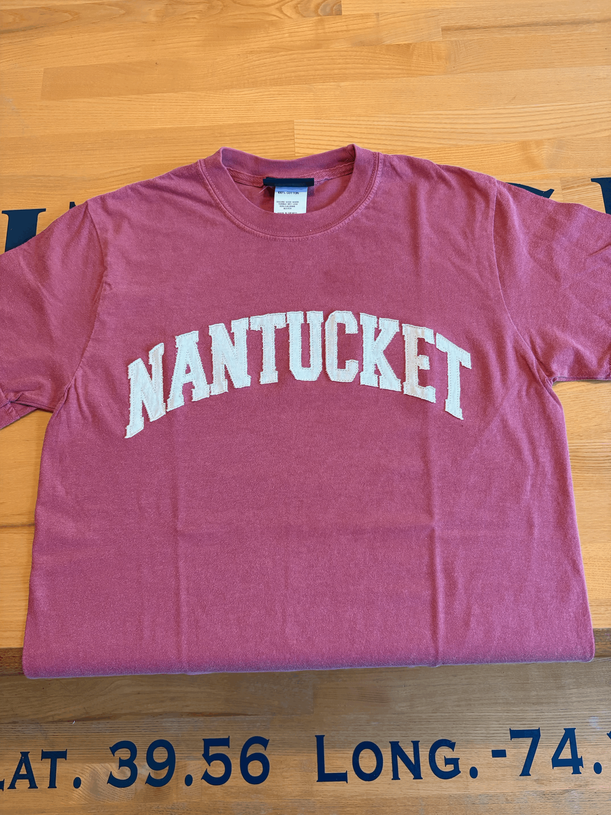 Nantucket | Adult Classic Tee with Laser Town Name