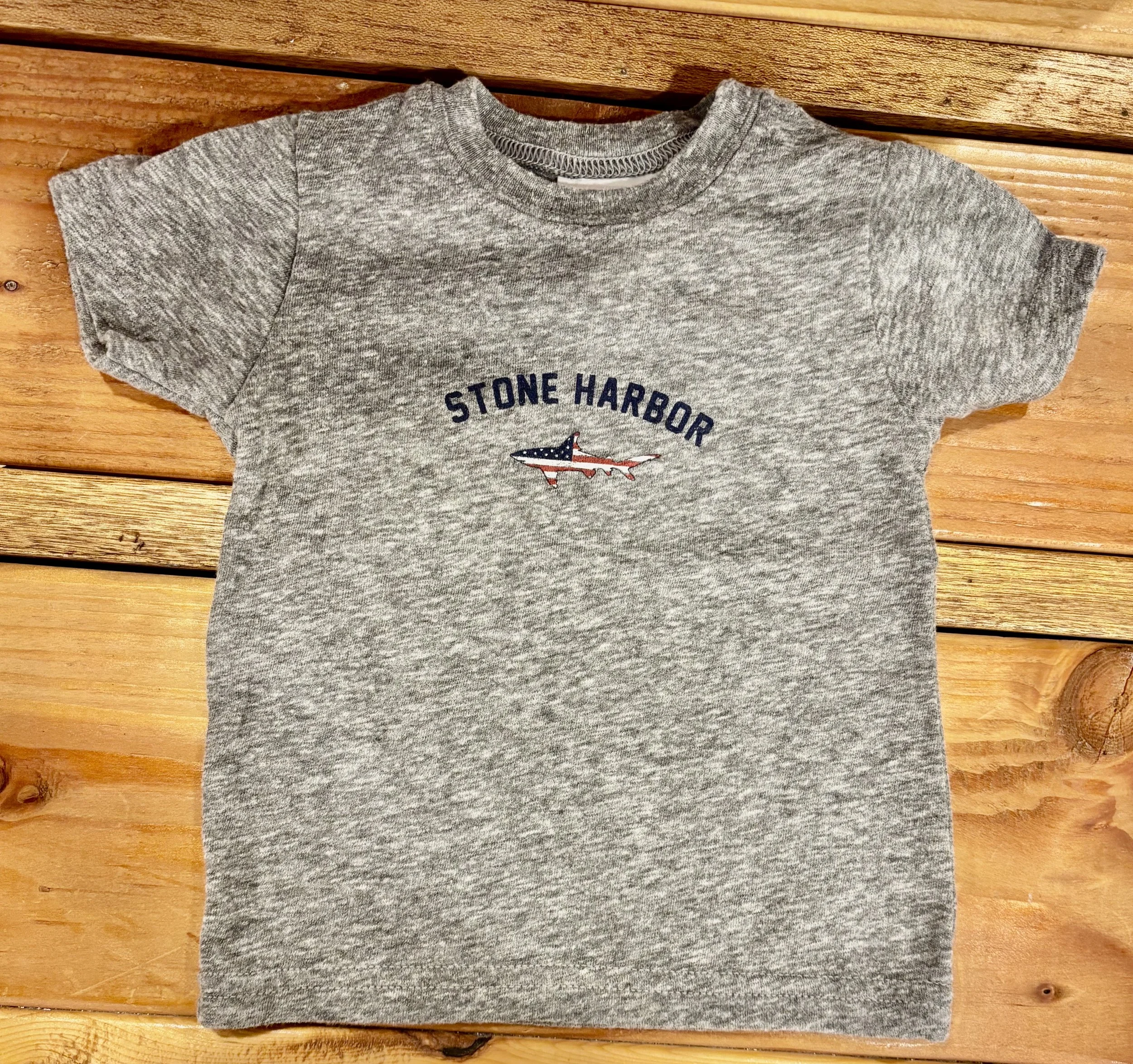 STONE HARBOR | INFANT FLAG SHARK TSHIRT