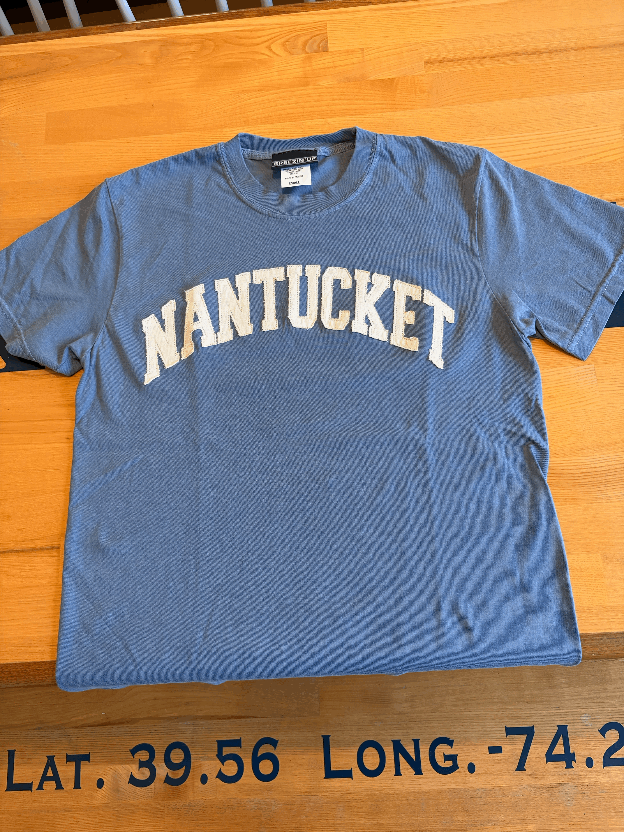 Nantucket | Adult Classic Tee with Laser Town Name