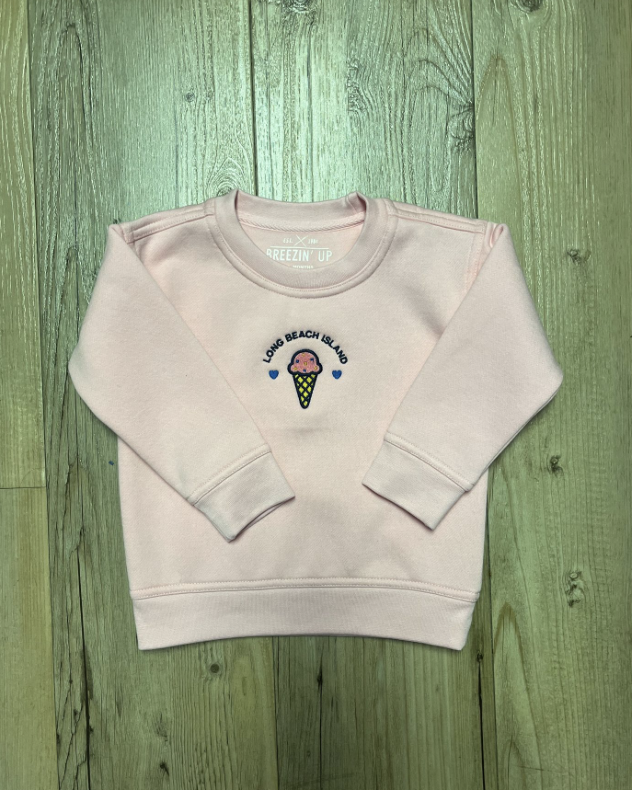 LBI | Infant Sweatshirt with Embroidered Ice Cream