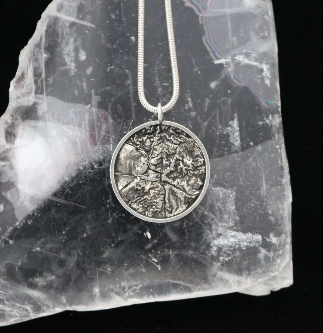 Large Topography Pendant