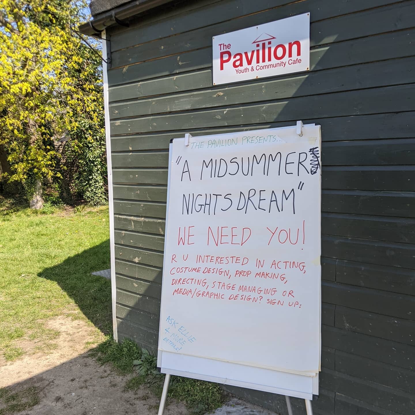Me and Vic can't help it, we are adding another project to our summer programme (if people are interested). Elz is gonna try and direct an abridged Thanet version of Midsummer nights dream !!!! Let us know if ur kids are wanna help - there are a tonn