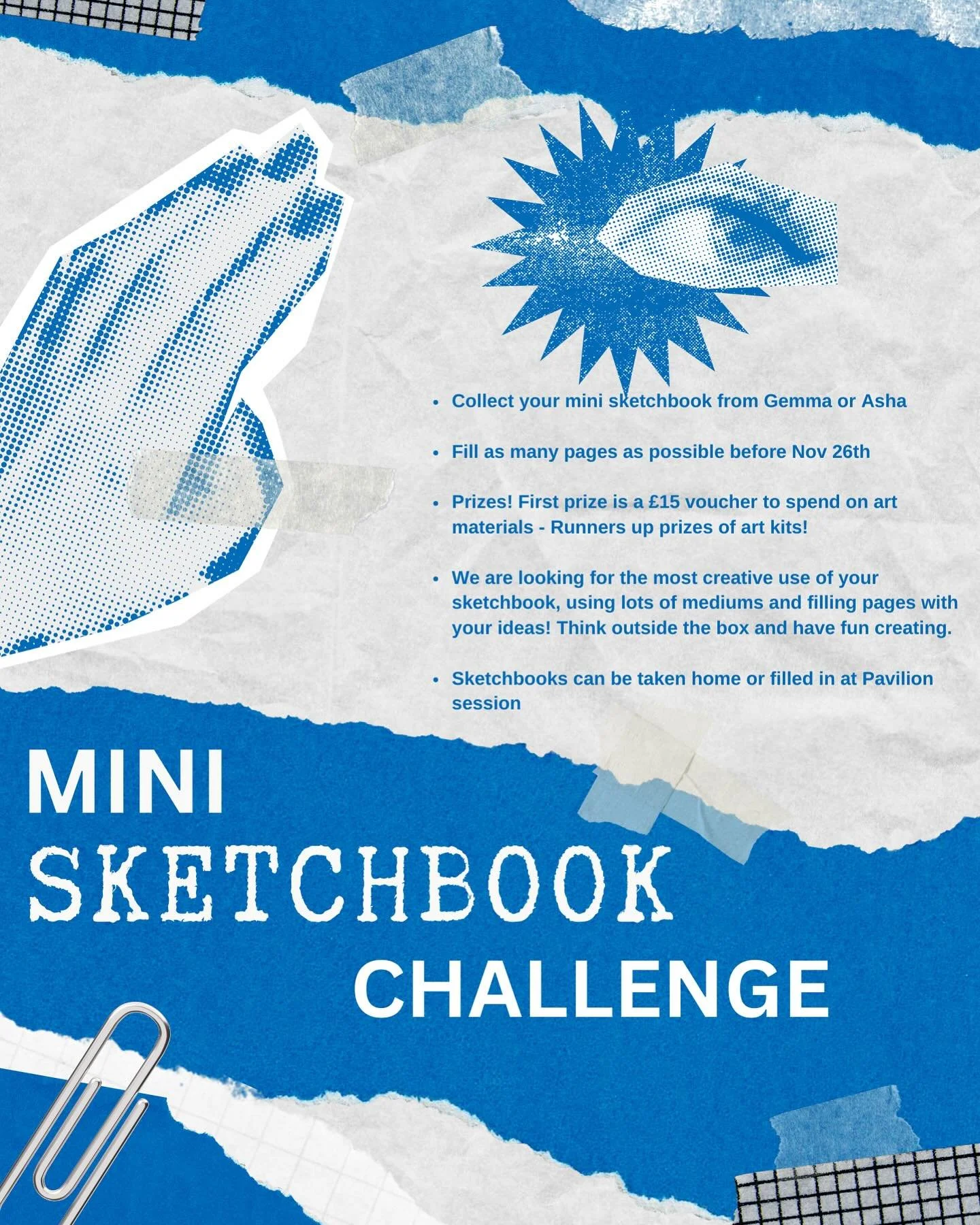 New arty challenge with cool prizes for our creative crew!