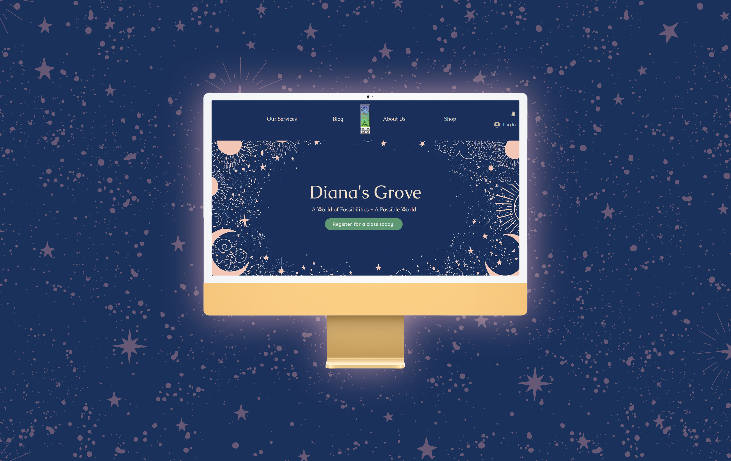 Diana's Grove // Website Redesign