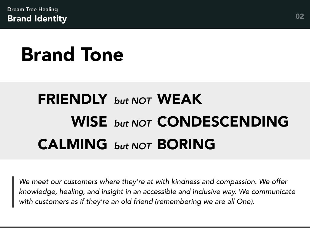Brand Tone