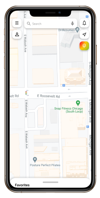 main map (crowd density filter off)