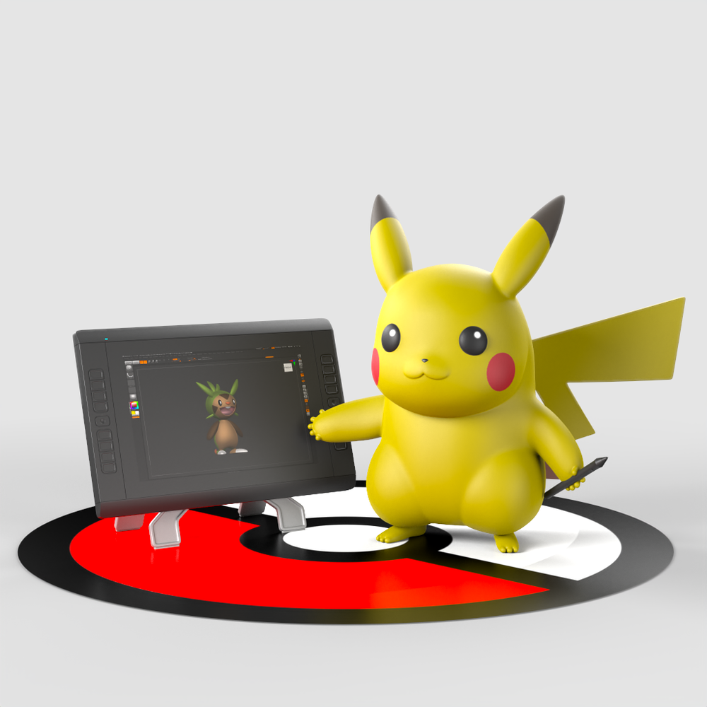 Pikachu - Zbrush/MarmosetToolbag