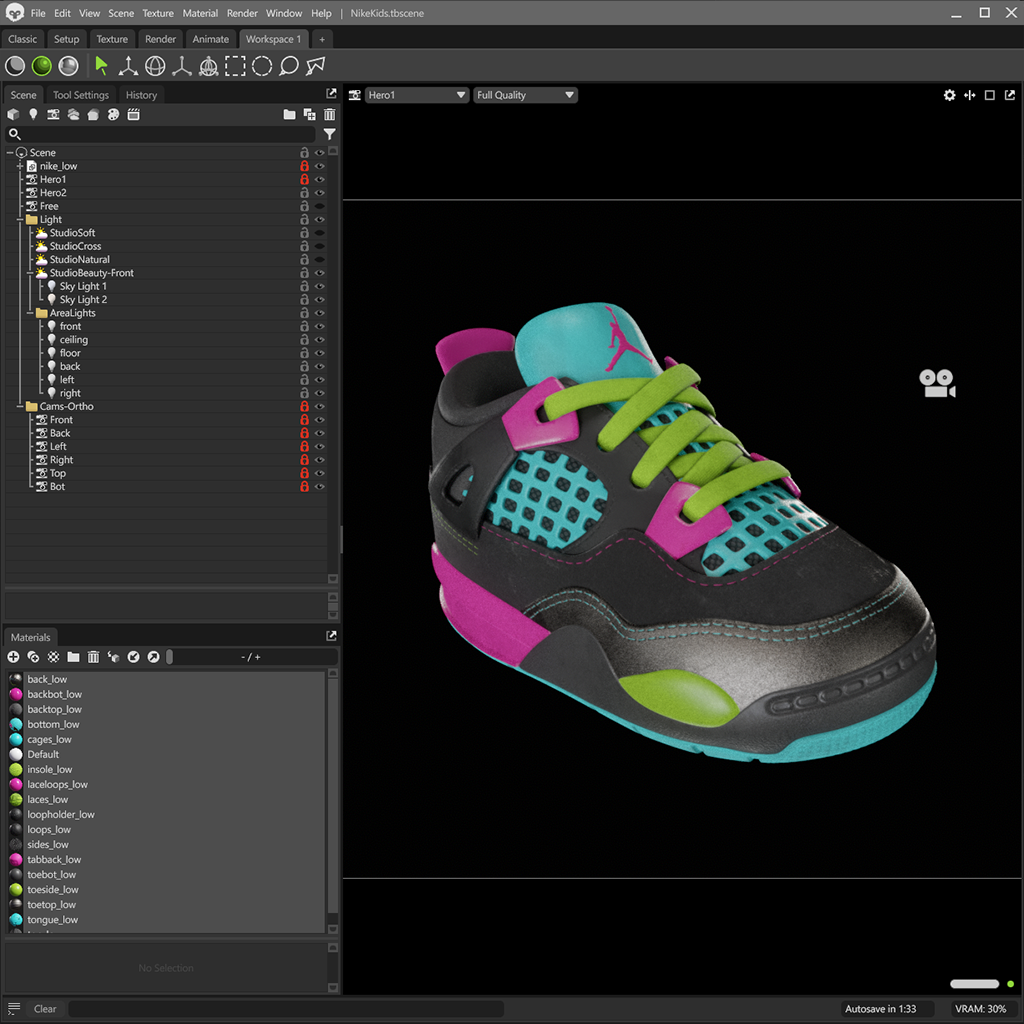PBR Lighting and Render Setup