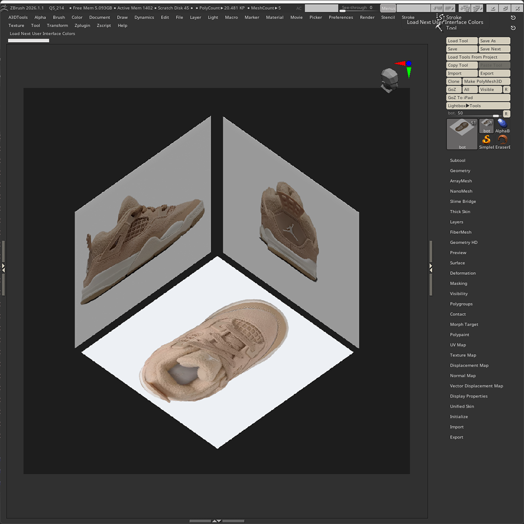 ImagePlane ref setup