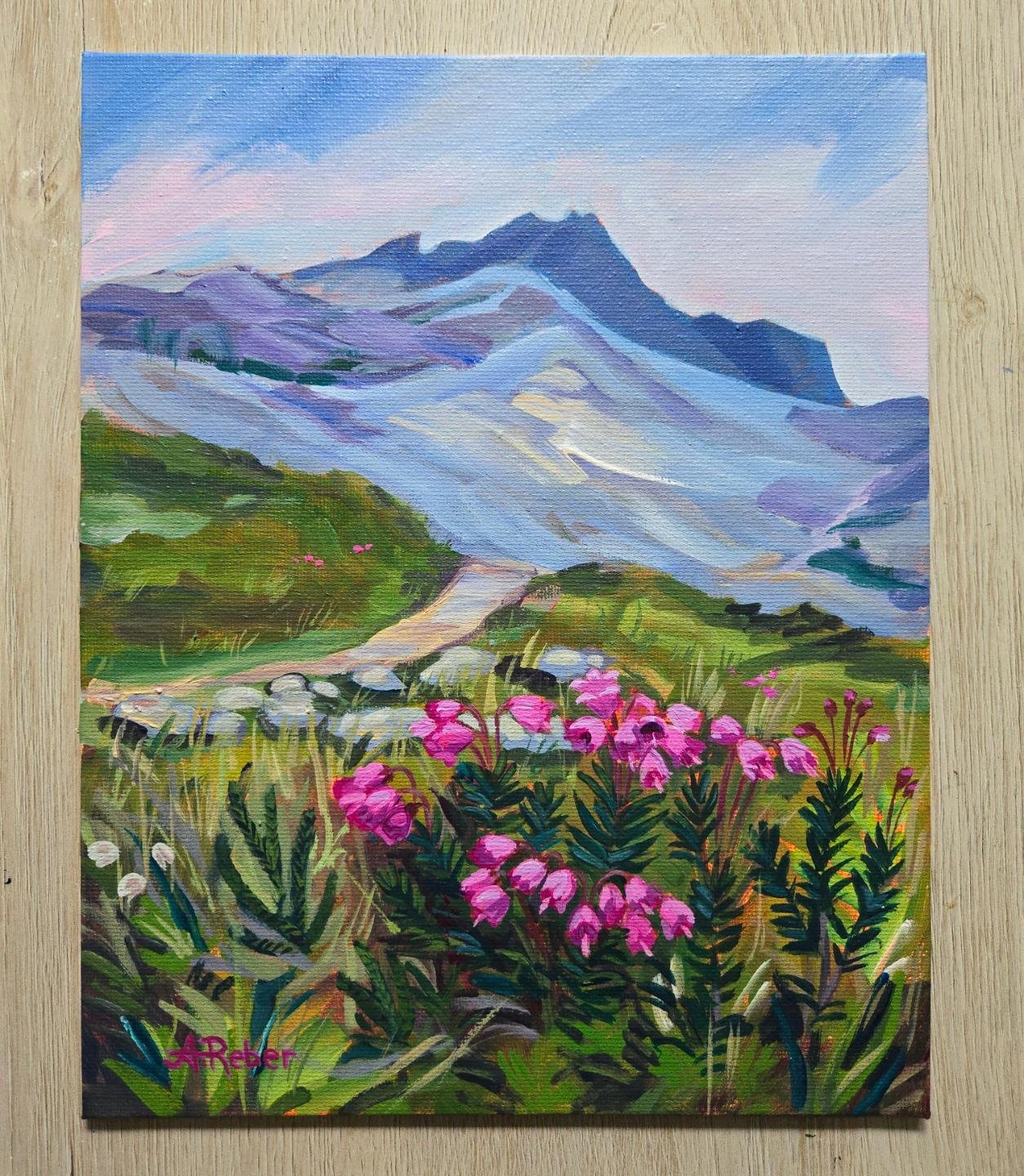 This beauty will be a part of my &quot;Wildflower&quot; series which will launching in a week! 
And the awesome part is, you can choose your price!

Want early access to purchase the Wildflower series paintings? Head to my website and join my subscri