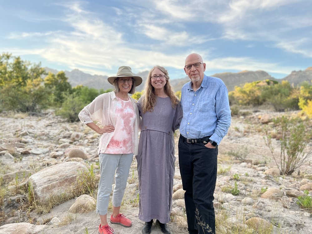 Patricia Melzer, Laura LaFave, Joe Labate, Tuscon, AZ 2022.JPG