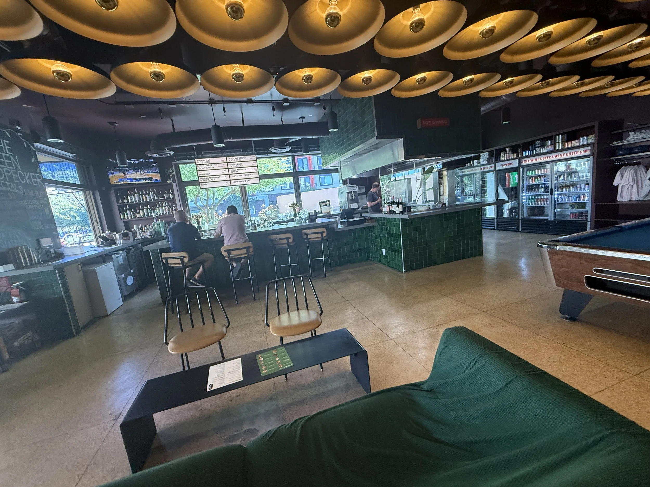Indoor event space at Park Central in Phoenix, Arizona, where the Phoenix Arcadia Rotary Club hosts its annual poker tournament at The Green Woodpecker venue
