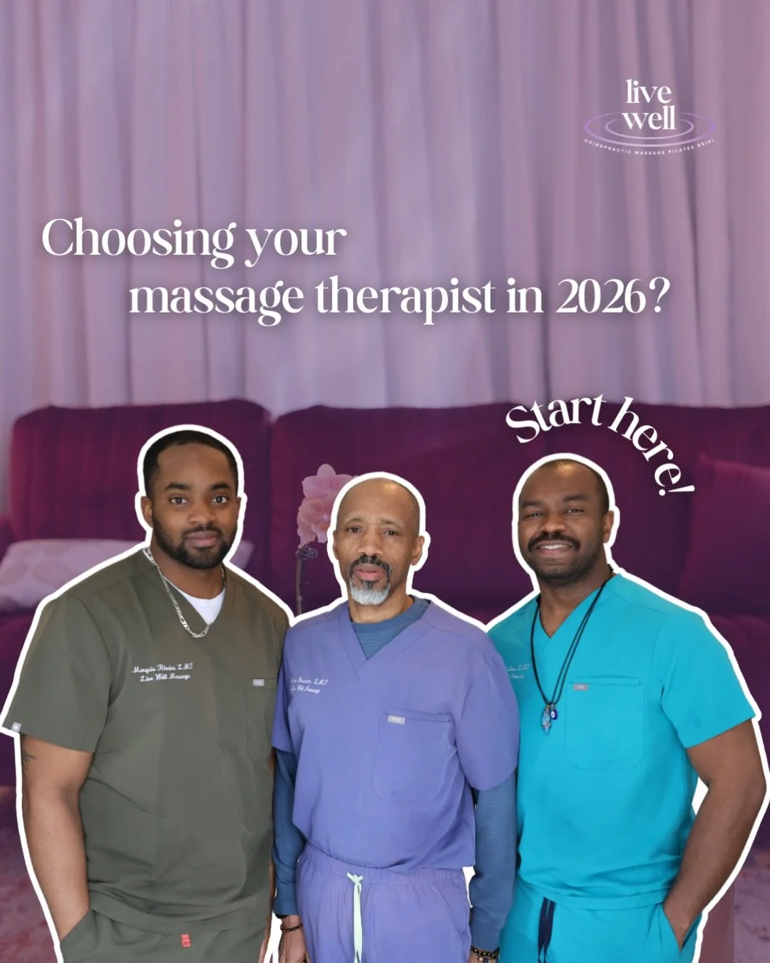 Not all massages are the same, and neither are massage therapists! At the Purple House of Healing, you get to choose the therapist that&rsquo;s the perfect fit for you. Our skilled team customizes every session to your needs, so you leave feeling rel