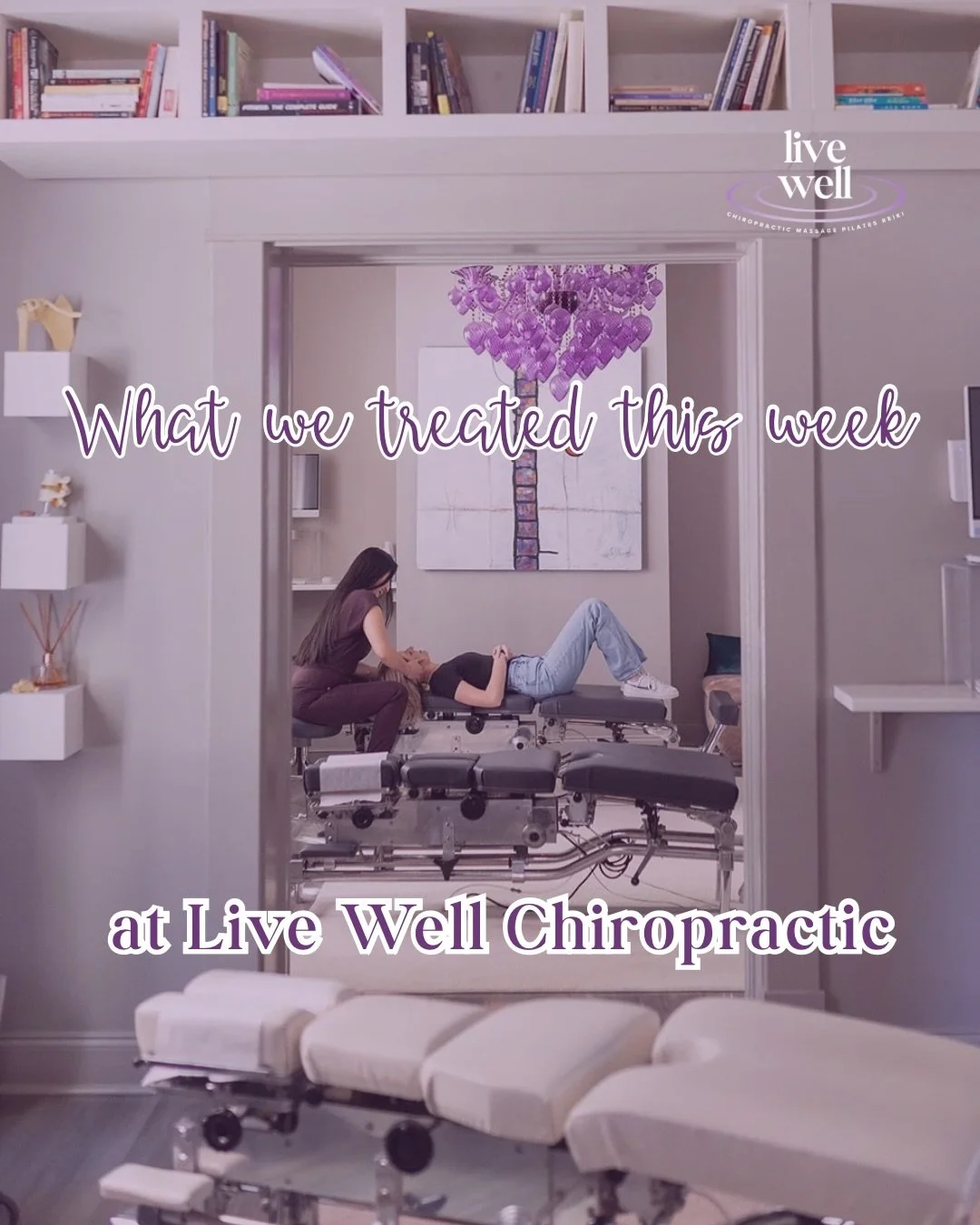 This week at Live Well 💜

From posture and movement to recovery and overall wellness, we&rsquo;re supporting the body in all the ways it shows up day to day.  Everything is connected, and that&rsquo;s why we look at the body holistically at the Purp