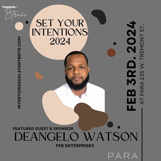 I&rsquo;m excited to be a featured guest at @btru2u_ 4th Annual Intention Setting Event on Feb 3rd at Para in Charlotte, NC! 

Join me as we dive into meaningful conversations and set powerful intentions for the future. Secure your ticket using the l