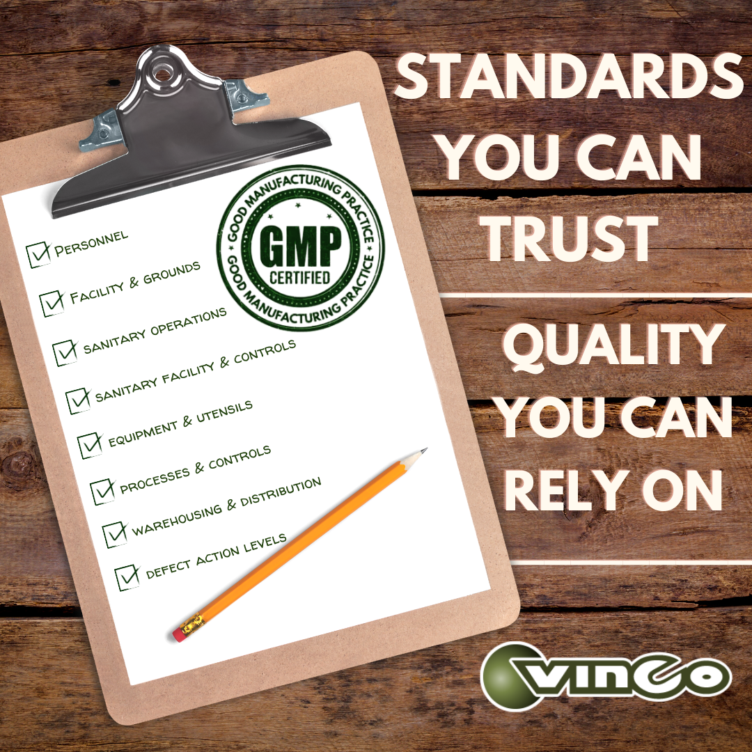 What does GMP Certified mean?