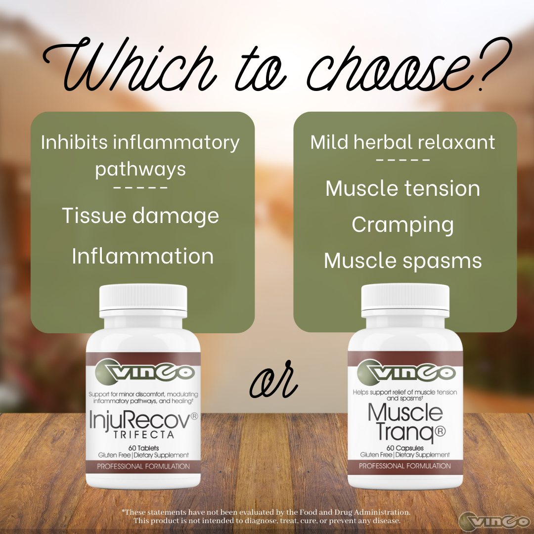 InjuRecov vs Muscle Tranq