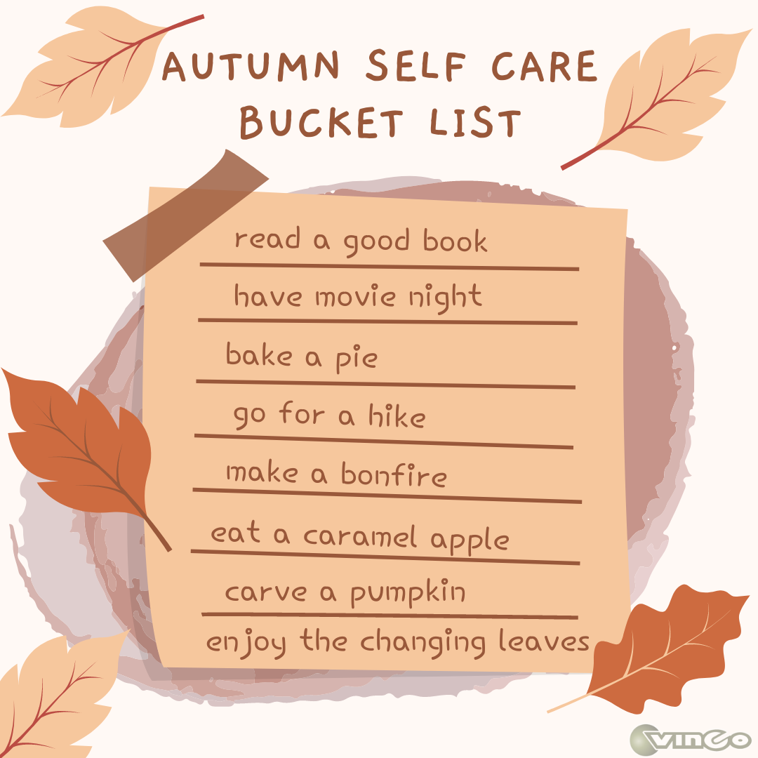 Autumn Self Care Bucket List