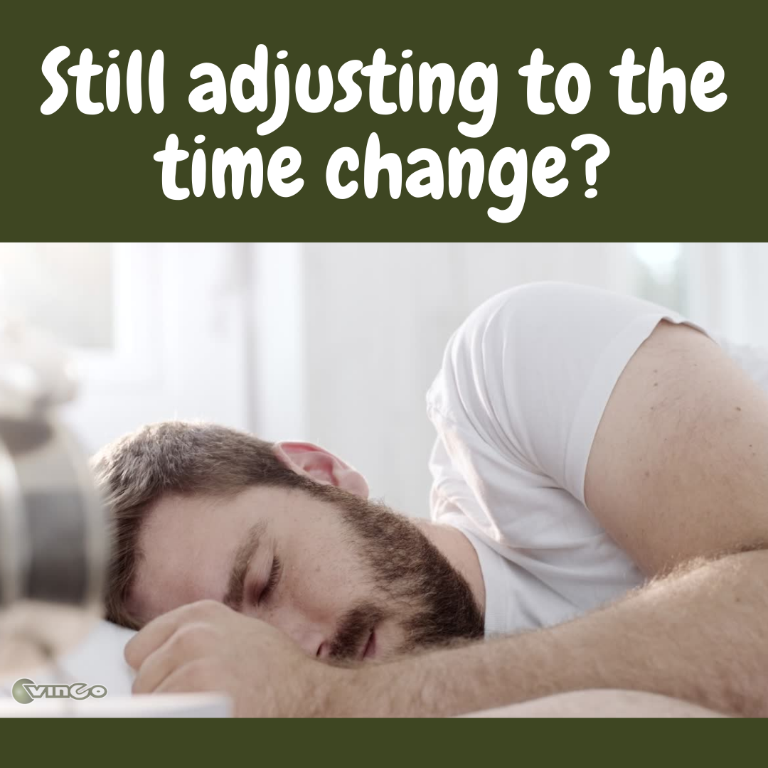 Adjusting to the time change?