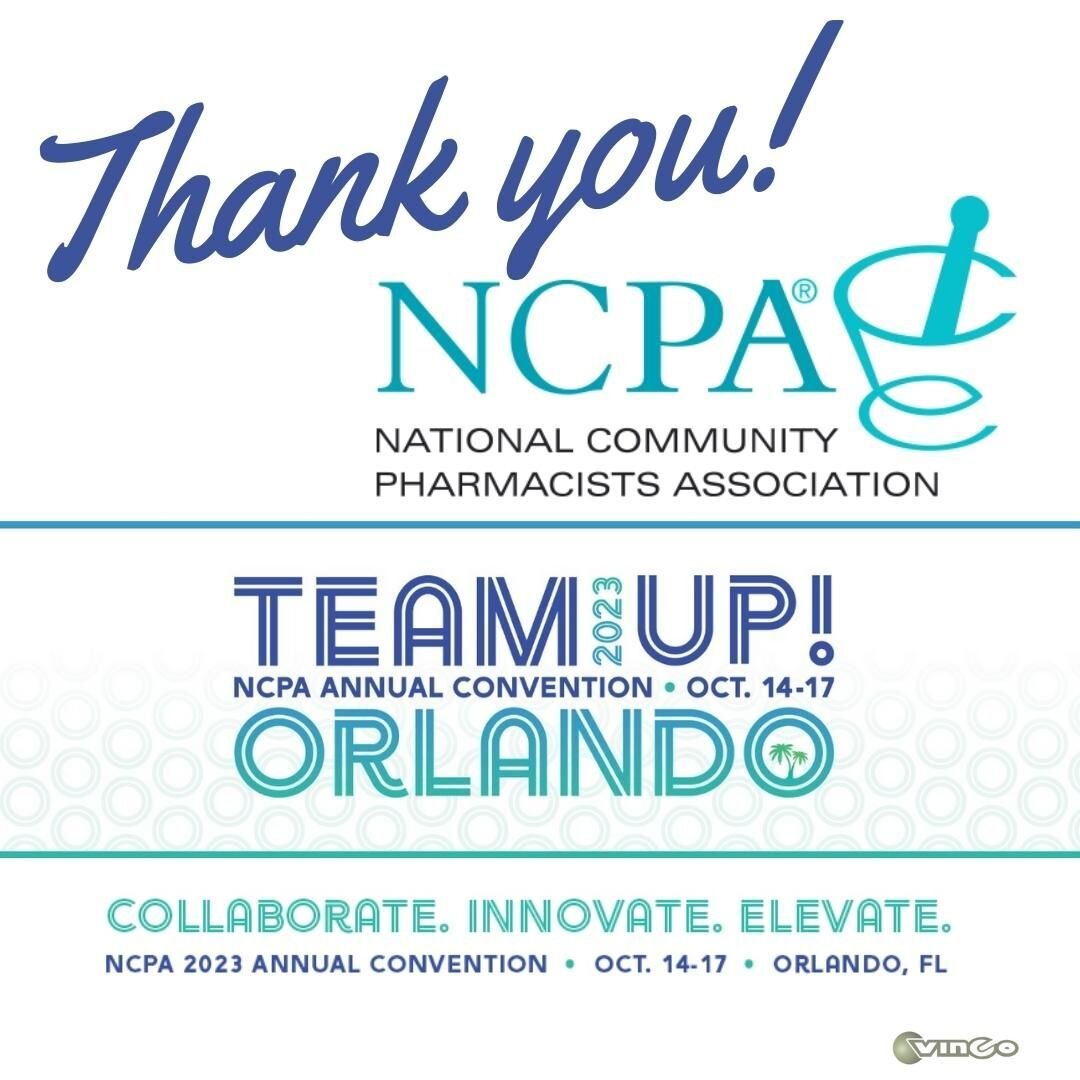 A big thanks to NCPA for a great convention! It was nice to see some familiar faces and also have the chance to connect with new professionals. We are already looking forward to next year!