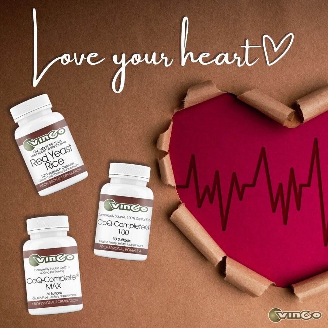 💓We couldn't let heart health month slip away without showcasing these heart healthy products!

💓CoQ-Complete was formulated to be a completely soluble, bioavailable CoQ10 product, and was designed to generate cellular energy to support heart and b