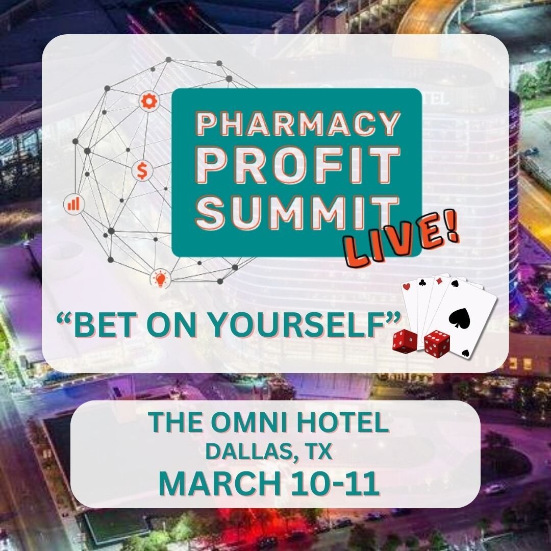 👋 We're really looking forward to the Diversify Rx Profit Summit this weekend! It's always awesome to see our customers in person and make new connections in the independent pharmacy world.

😊Make sure you stop by booth #516 to say hi to Dave and A