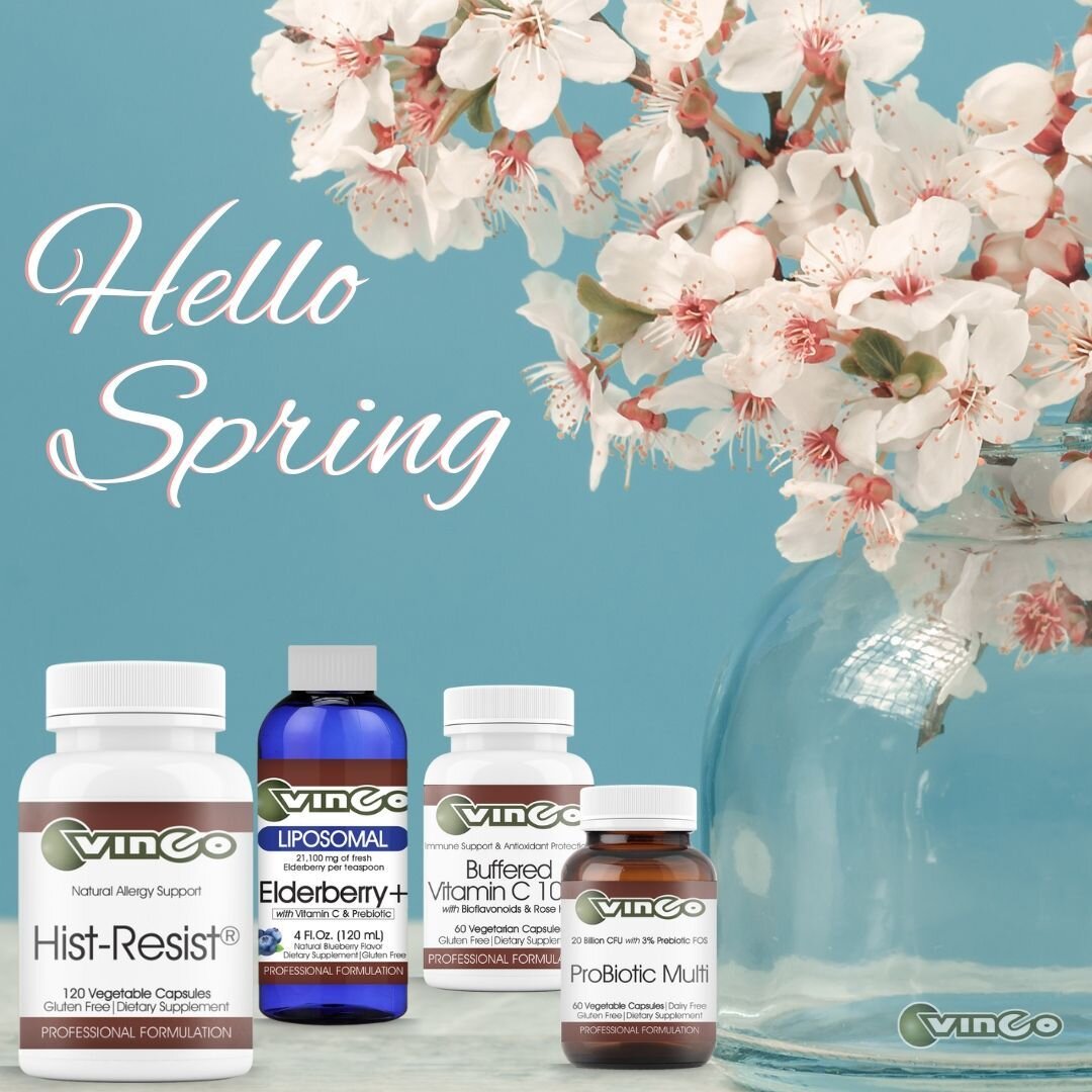 🤧 Get ahead of spring this year and stock up on the products that support your seasonal allergy needs!

Find these and more on our website: https://www.vincoinc.com/allergy-supplements

 #seasonalallergies #allergysupport #springiscoming #springflow