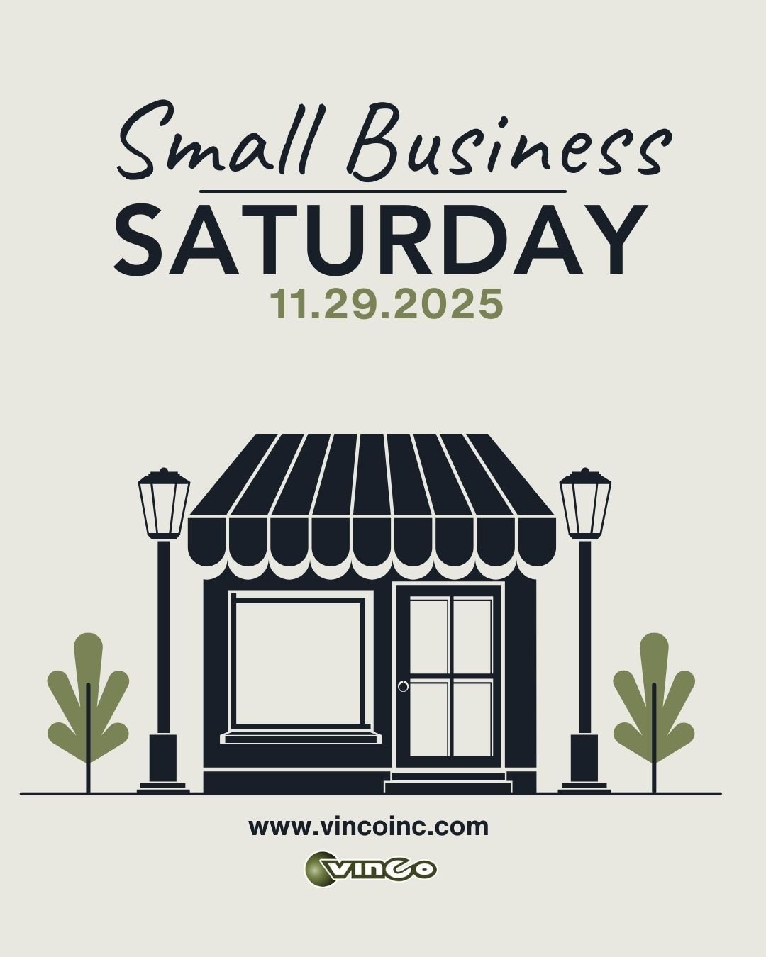 🎉Happy #SmallBusinessSaturday!

Today is all about celebrating the backbone of our economy&mdash;and that includes the small businesses we are so proud to support, partner with, and serve every single day.

When you support us, you&rsquo;re not just