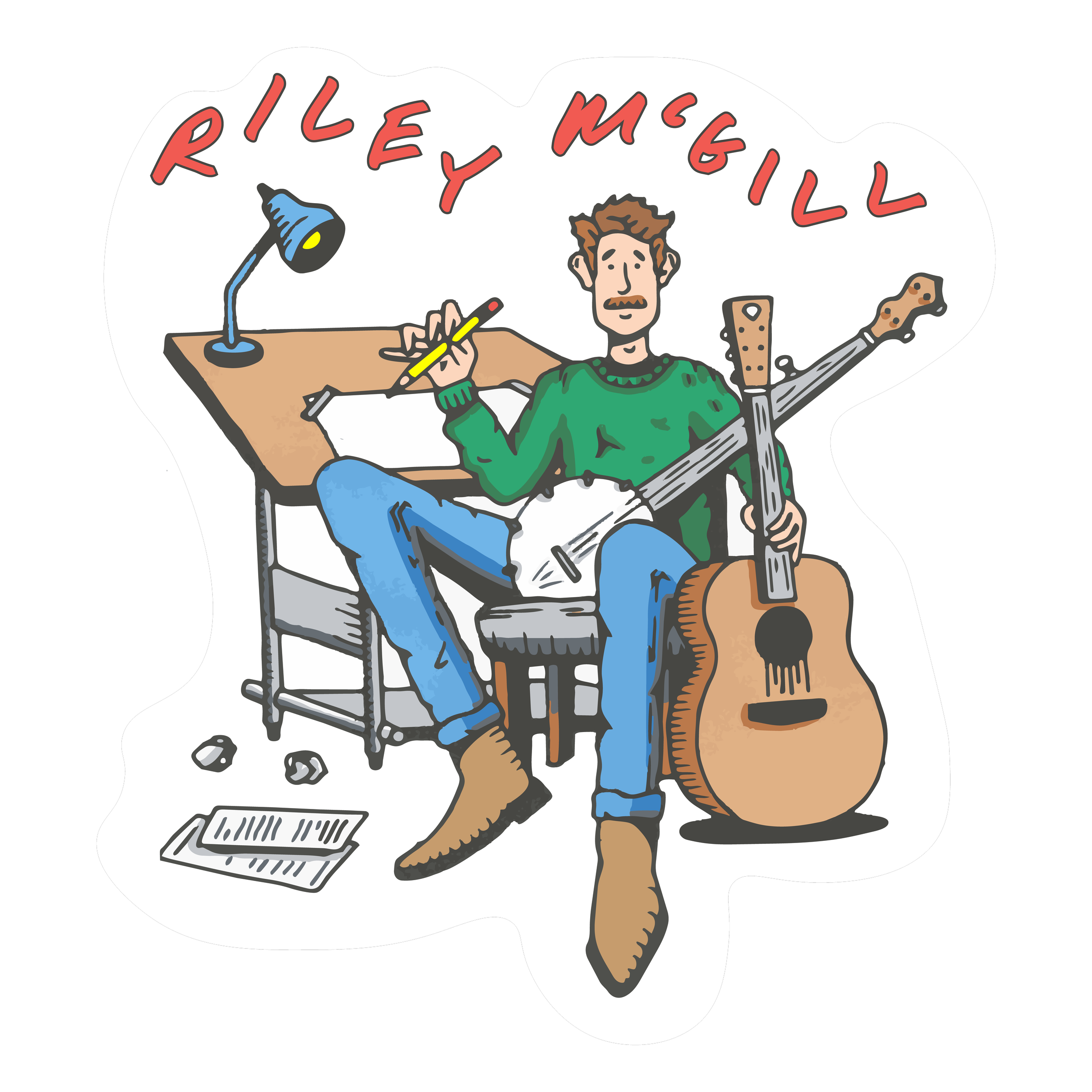 'Self-Portrait' Sticker