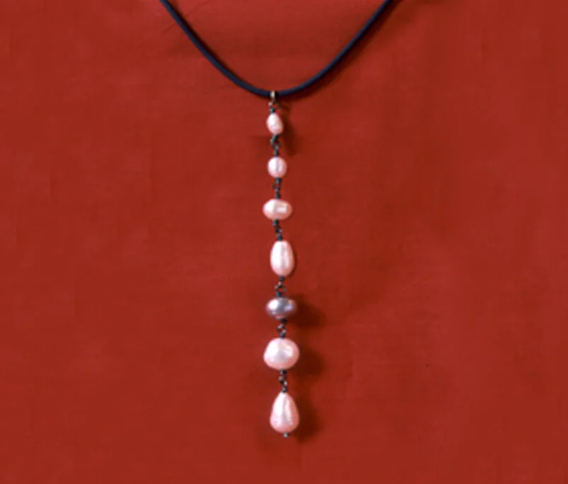  Pearls and sterling silver 