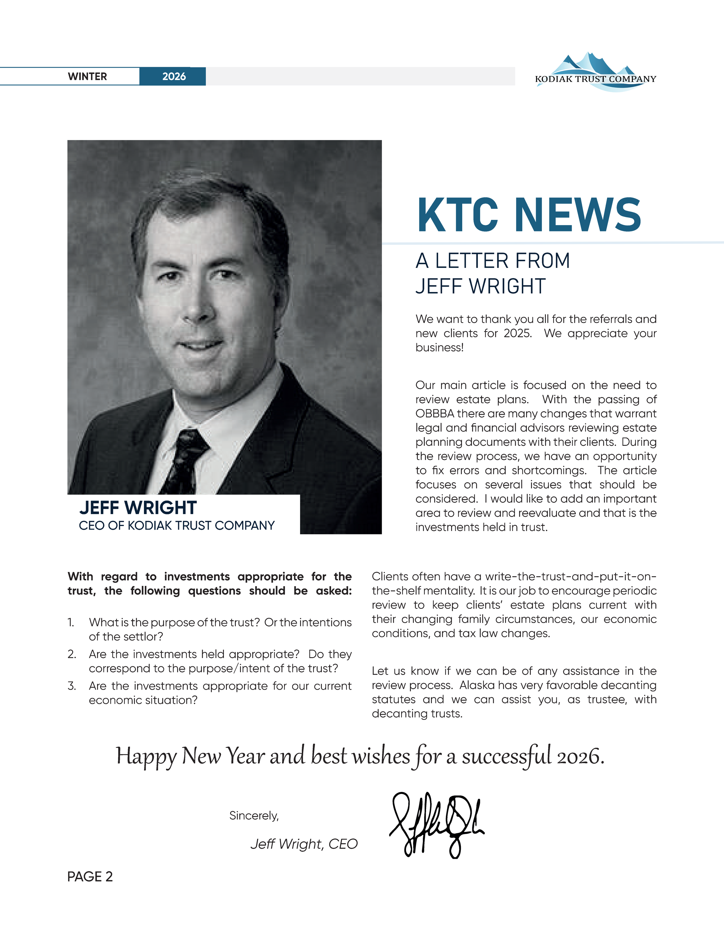 KTC QUARTERLY NEWSLETTER WINTER 2026_Page2.png