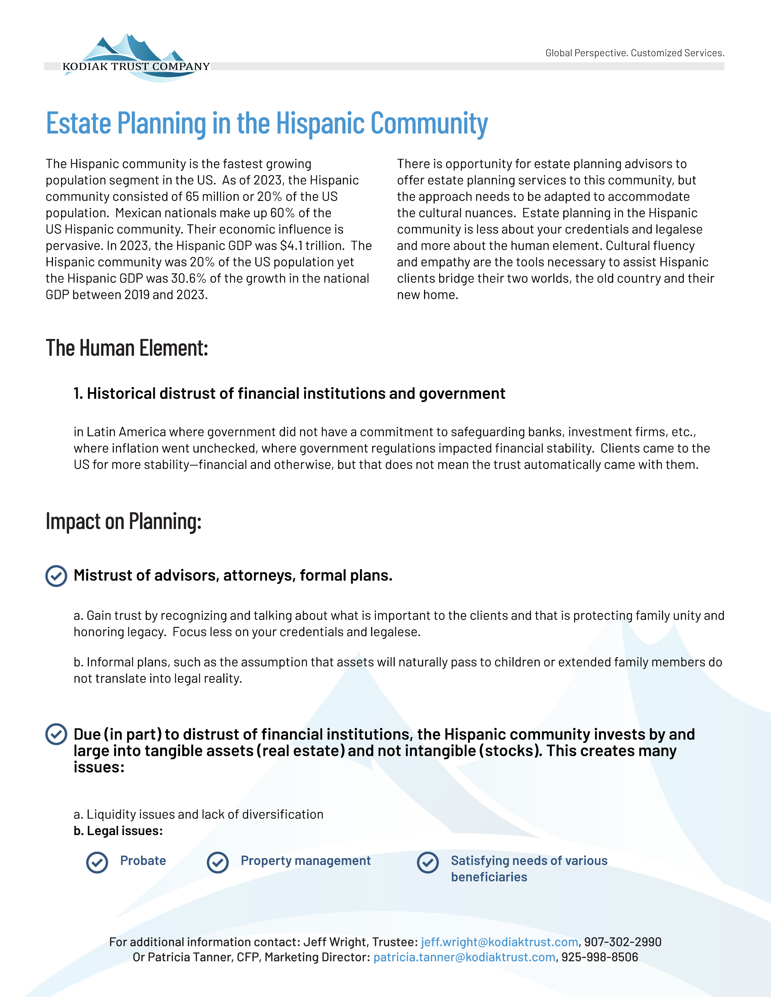 Estate Planning in the Hispanic Community